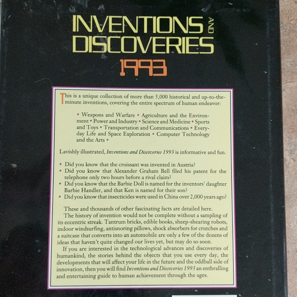 Book: Inventions and Discoveries - Picture 3 of 3